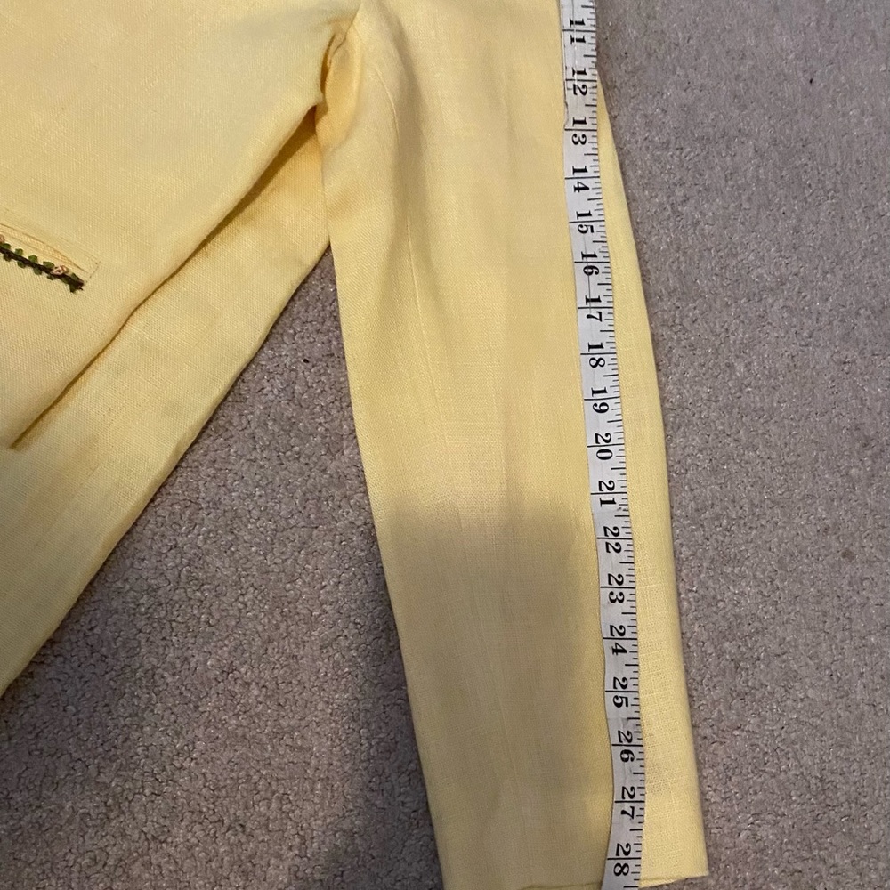 NWT Vintage Stapf women’s yellow suit - Picture 8 of 16